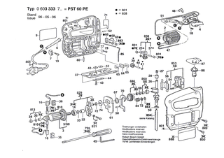 BOSCH St�tzscheibe | Ersatzteile f�r PST 54 PE, PST 50 PE - 2600103013