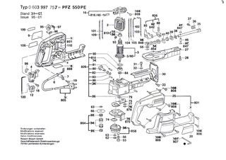 BOSCH Filzring | Ersatzteile f�r PFZ 550, PFZ 480 E - 2600108006