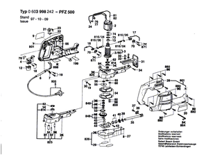 BOSCH Filzring | Ersatzteile f�r PFZ 550, PFZ 480 E - 2600108006