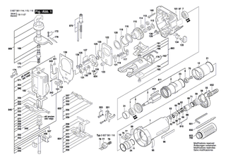 BOSCH Sicherungsscheibe | Ersatzteile f�r GST 60 PBAE, GST 60 P - 2600116011