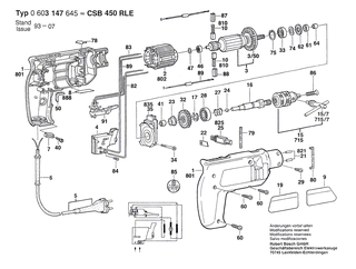 BOSCH Sicherungsscheibe 0,3 MM | Ersatzteile f�r GSB 16 RE, GSB 1800-2 - 2600118006