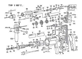 BOSCH Rastscheibe | Ersatzteile f�r GSB 16-2 - 2600190052