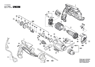BOSCH Rastscheibe | Ersatzteile f�r GSB 22-2 RE, GSB 22-2 RCE - 2600190090