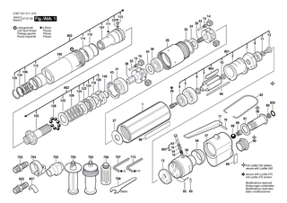BOSCH Distanzring | Ersatzteile f�r 370 WATT-SERIE, Geradschleifer - 2600202013