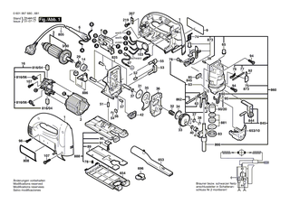 BOSCH Haltering | Ersatzteile für GST 100 CE, GST 100 BCE - 2600202037