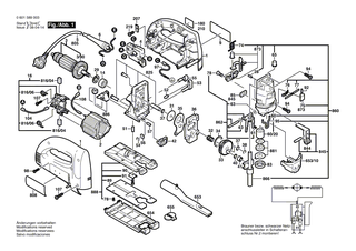 BOSCH Haltering | Ersatzteile für GST 100 CE, GST 100 BCE - 2600202037