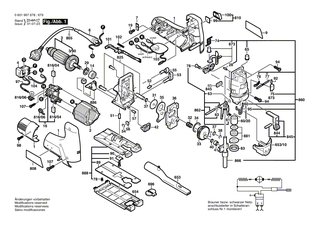 BOSCH Haltering | Ersatzteile für GST 100 CE, GST 100 BCE - 2600202037