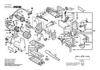 BOSCH Haltering | Ersatzteile für GST 100 CE, GST 100 BCE - 2600202037