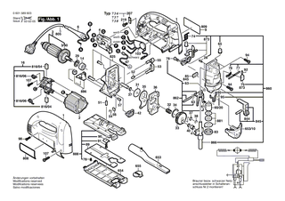 BOSCH Haltering | Ersatzteile für GST 100 CE, GST 100 BCE - 2600202037