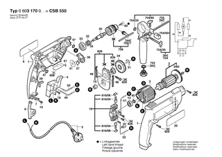 BOSCH Distanzring | Ersatzteile f�r PSB 550-RE, PSB 550 RE - 2600209012