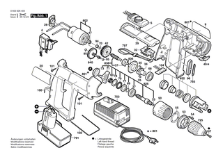 BOSCH St�tzring | Ersatzteile f�r GSB 12 VSP-2, GSB 12 VES-2 - 2600290023