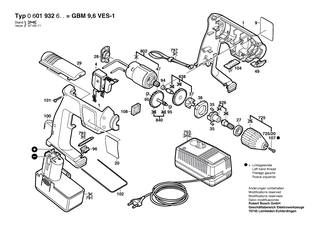 BOSCH Sinterbuchse | Ersatzteile f�r GBM 7,2 VRL, GBM 9,6 VRL - 2600301011
