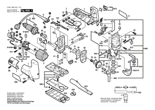 BOSCH Lagerbuchse | Ersatzteile f�r GST 100 CE, GST 100 BCE - 2600301037