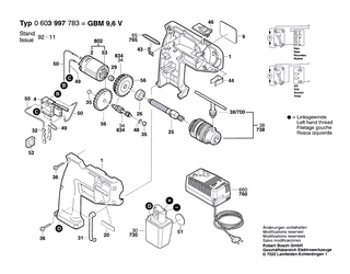 BOSCH Sinterbuchse | Ersatzteile f�r GBM 7,2 VRL, GBM 9,6 VRL - 2600302002
