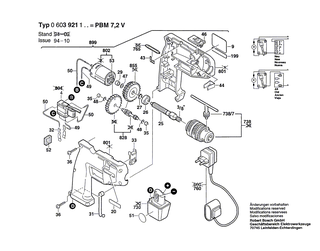 BOSCH Sinterbuchse | Ersatzteile f�r GBM 7,2 VRL, GBM 9,6 VRL - 2600302002