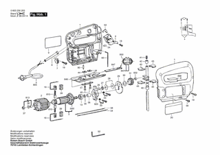 BOSCH Führungshülse | Ersatzteile für PST 54 PE, PST 50 PE - 2600400024
