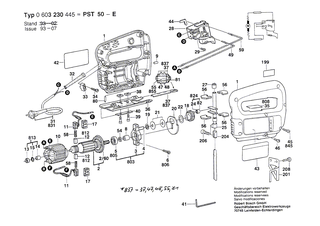 BOSCH Führungshülse | Ersatzteile für PST 54 PE, PST 50 PE - 2600400024