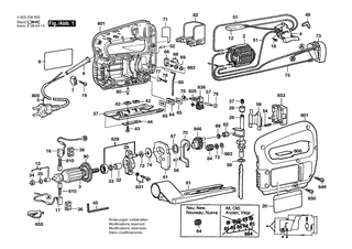 BOSCH Führungshülse | Ersatzteile für PST 54 PE, PST 50 PE - 2600400024