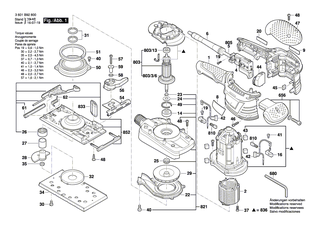 BOSCH Dichtungsdeckel | Ersatzteile f�r GSS 230 AE, GSS 230 AVE - 2600500019