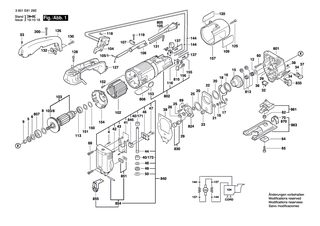 BOSCH Geh�usedeckel BLAU | Ersatzteile f�r Pendelstichs�ge GST 60 PB - 2600508038