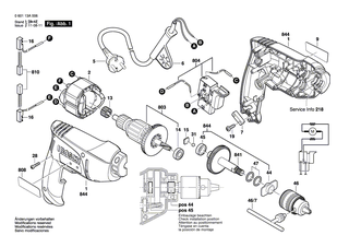 BOSCH T�lle �11,6-�12,5x84 MM | Ersatzteile f�r GBM 13 HRE, Bohrmaschine - 2600707060
