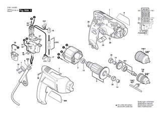 BOSCH T�lle �7x8,4 MM | Ersatzteile f�r GBM 1, GBM 1 RE - 2600707062