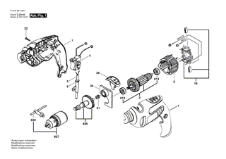 BOSCH T�lle �6,2-�6,9x90 MM | Ersatzteile f�r GSB 13, GSB 13 RE - 2600707066