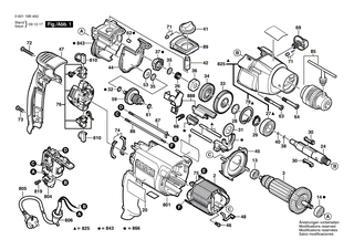 BOSCH T�lle | Ersatzteile f�r GSB 20-2, GSB 20-2 RE - 2600707072