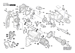 BOSCH T�lle | Ersatzteile f�r GSB 20-2, GSB 20-2 RE - 2600707072