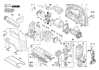 BOSCH Hubstange | Ersatzteile f�r GST 140 CE, GST 1400 BCE - 2600780188