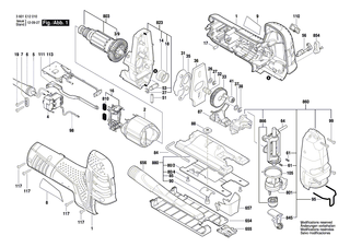 BOSCH Hubstange | Ersatzteile f�r GST 150 CE, GST 150 BCE - 2600780189