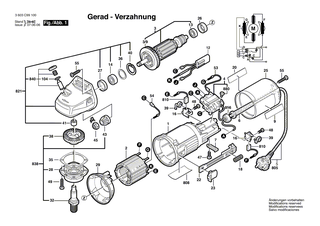 BOSCH Rillenkugellager | Ersatzteile f�r PDA 180, PDA 180 E - 2600905080