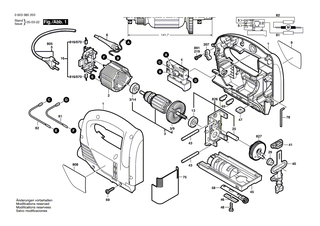 BOSCH Rillenkugellager | Ersatzteile f�r PST 550 - 2600905098