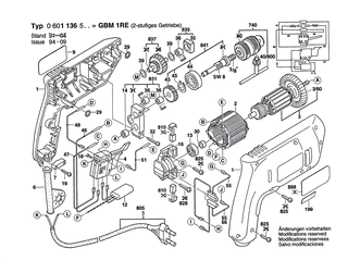 BOSCH Nadelh�lse | Ersatzteile f�r GBM 1, GBM 1 RE - 2600917004