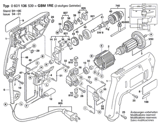 BOSCH Nadelh�lse | Ersatzteile f�r GBM 1, GBM 1 RE - 2600917004