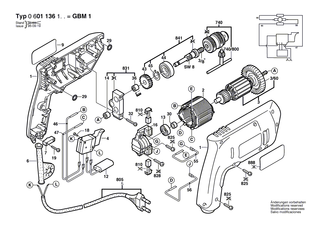 BOSCH Nadelh�lse | Ersatzteile f�r GBM 1, GBM 1 RE - 2600917004