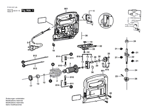 BOSCH Schmierfilz | Ersatzteile f�r GST 65 B, GST 65 BE - 2601020007