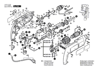BOSCH Druckplatte | Ersatzteile für GSB 16 RE, GSB 1800-2 - 2601074003