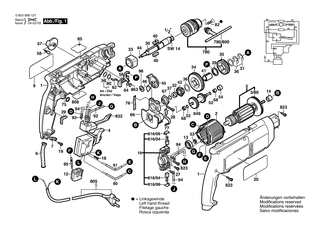BOSCH Druckplatte | Ersatzteile für GSB 16 RE, GSB 1800-2 - 2601074003