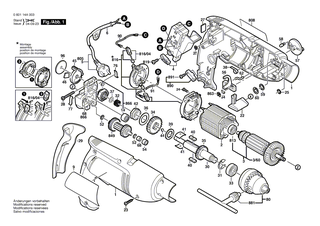 BOSCH Druckplatte | Ersatzteile für GSB 16 RE, GSB 1800-2 - 2601074003