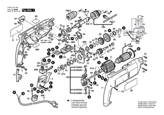 BOSCH Druckplatte | Ersatzteile für GSB 16 RE, GSB 1800-2 - 2601074003