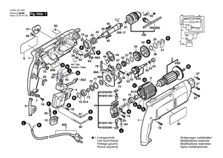BOSCH Druckplatte | Ersatzteile für GSB 16 RE, GSB 1800-2 - 2601074003
