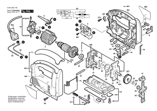 BOSCH Ausgleichgewicht | Ersatzteile f�r PST 650 PE, PST 750 PE - 2601098060