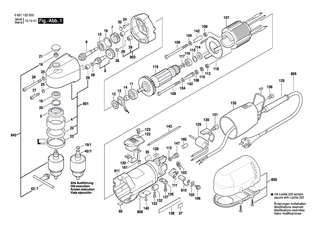 BOSCH Leitungshalter | Ersatzteile f�r Winkelbohrmaschine, GWB 10 - 2601099015