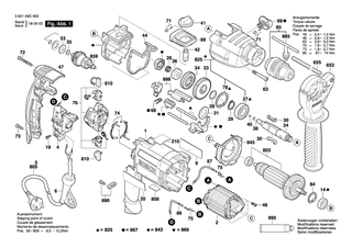BOSCH Kontakt | Ersatzteile für GSB 16 RE, GSB 780-2 RE - 2601099260