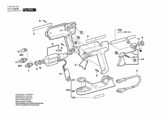 BOSCH Zugfeder | Ersatzteile für PKP 30 LE | 1609201417