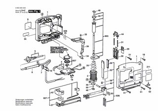 BOSCH Anschlagschiene | Ersatzteile für PTK 14 E | 2601020010