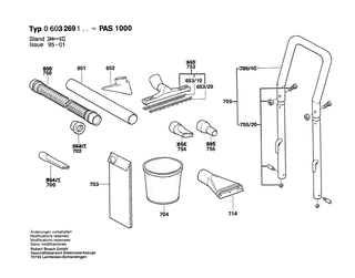BOSCH Saugrohr � 49/35 MM | Ersatzteile f�r PAS 1000 | 1609200976