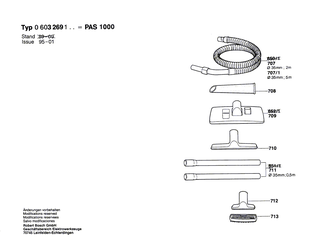 BOSCH Saugrohr � 49/35 MM | Ersatzteile f�r PAS 1000 | 1609200976
