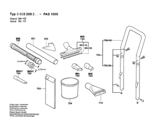 BOSCH Saugd�se � 35 MM | Ersatzteile f�r PAS 1000 | 1609201229